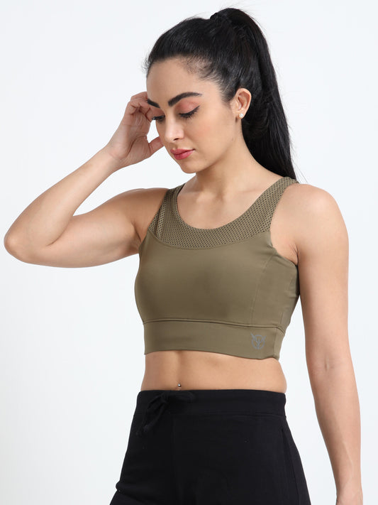 VerveFlex: Sage Stride Sports Bra