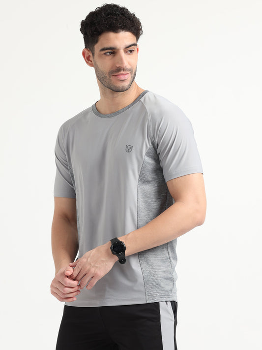 Fish Grey Active Men Tee