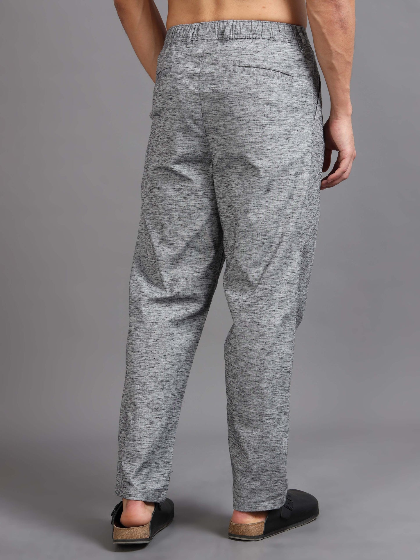 Versatile Pleated Trouser In Black