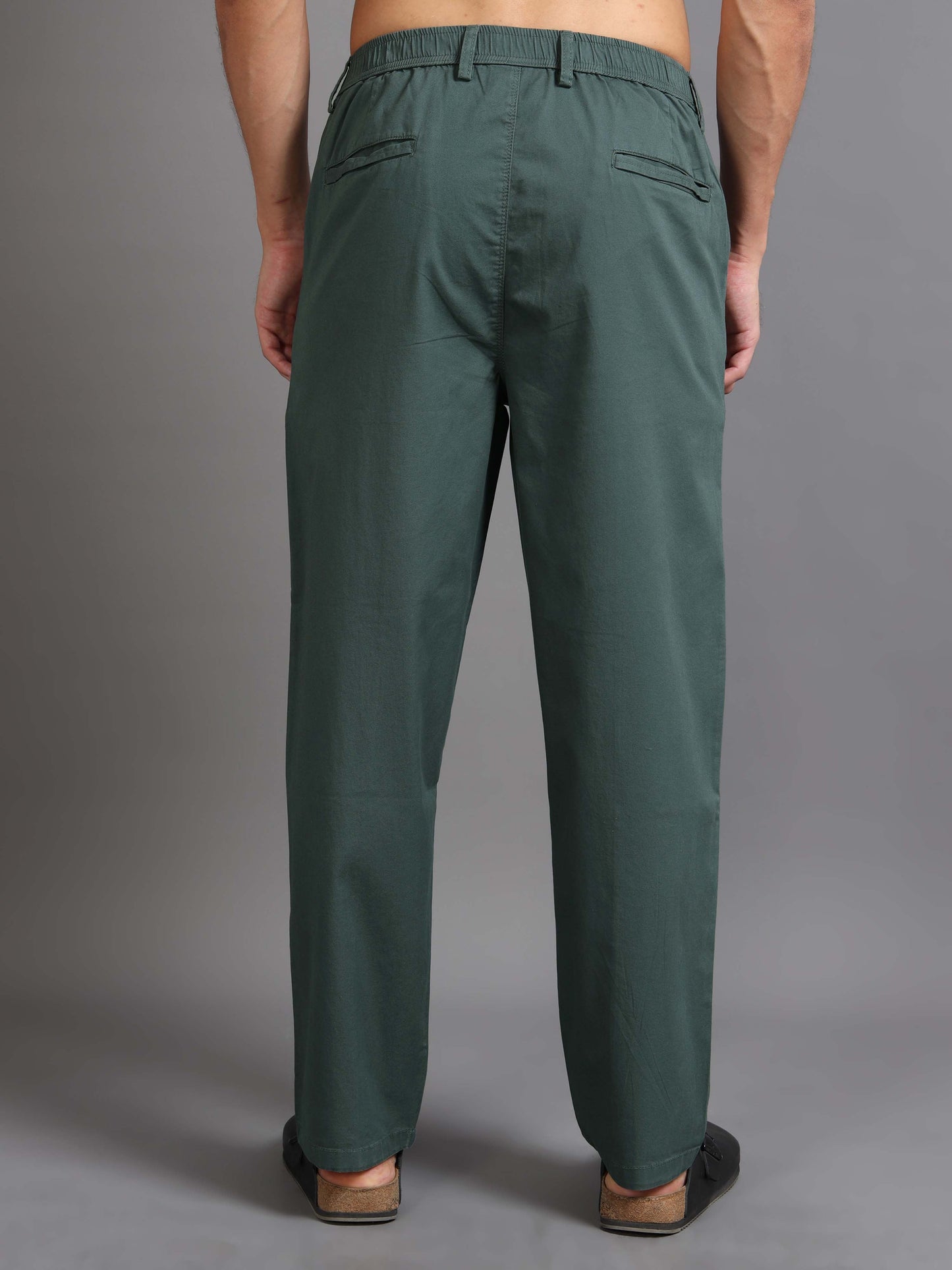 Easy Stride Trouser In Olive