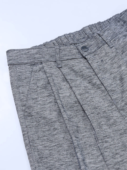 Versatile Pleated Trouser In Blue