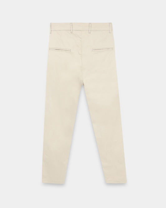 Airy Twill Trousers - Beige