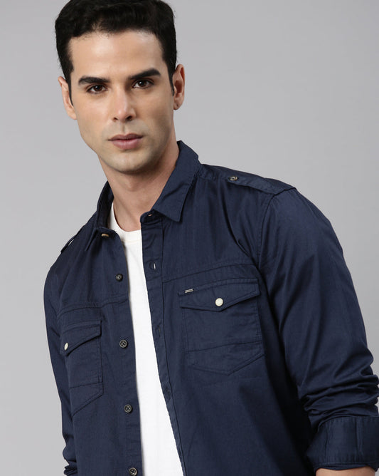 Urban Utility Shirt Blue