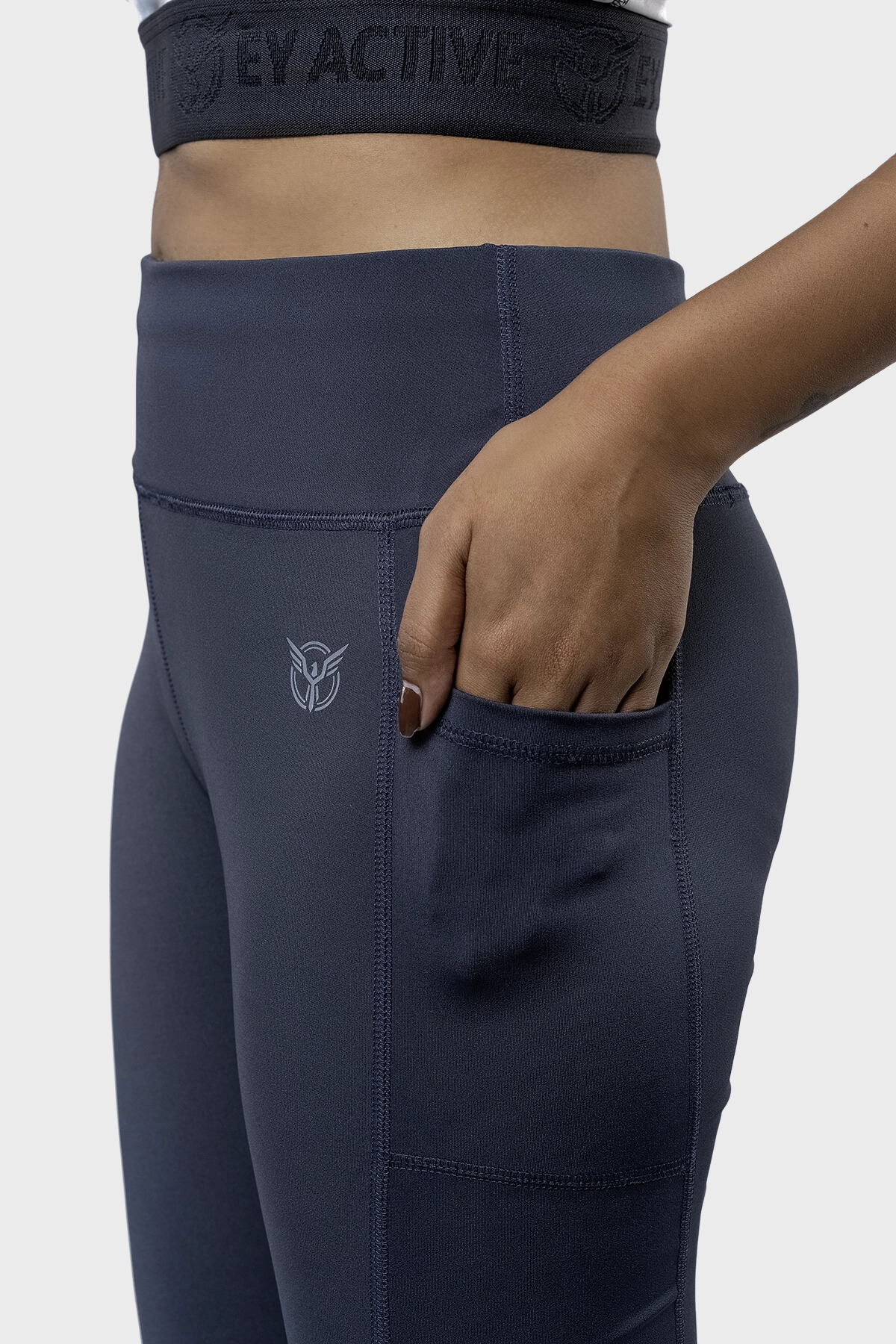 Verveflex:active Legging/tights-full Length - High Waist- 2 Pockets