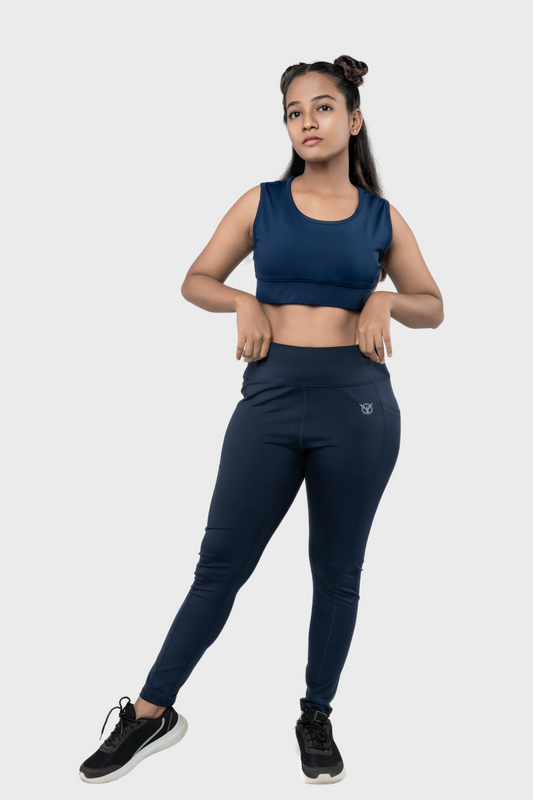 Verveflex:active Legging/tights-full Length - High Waist- 2 Pockets