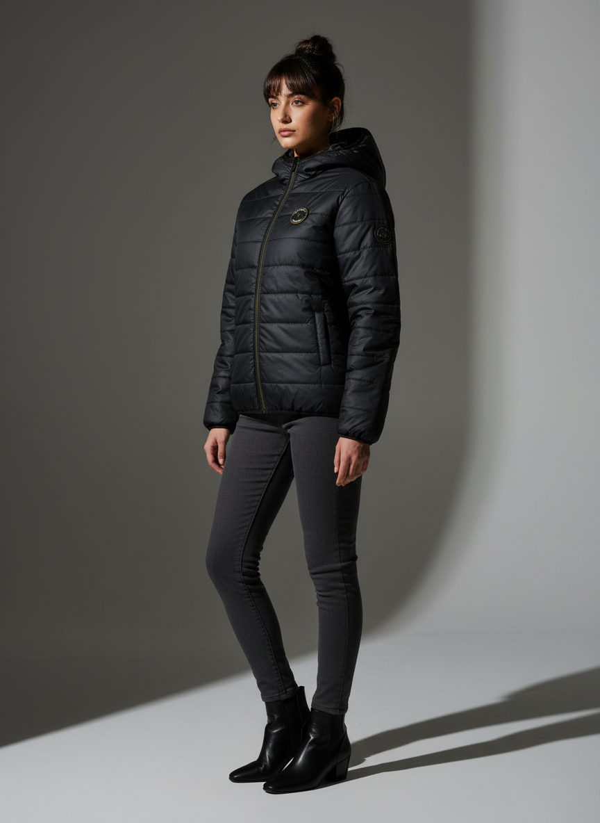 Black Women's Jacket - Polyester