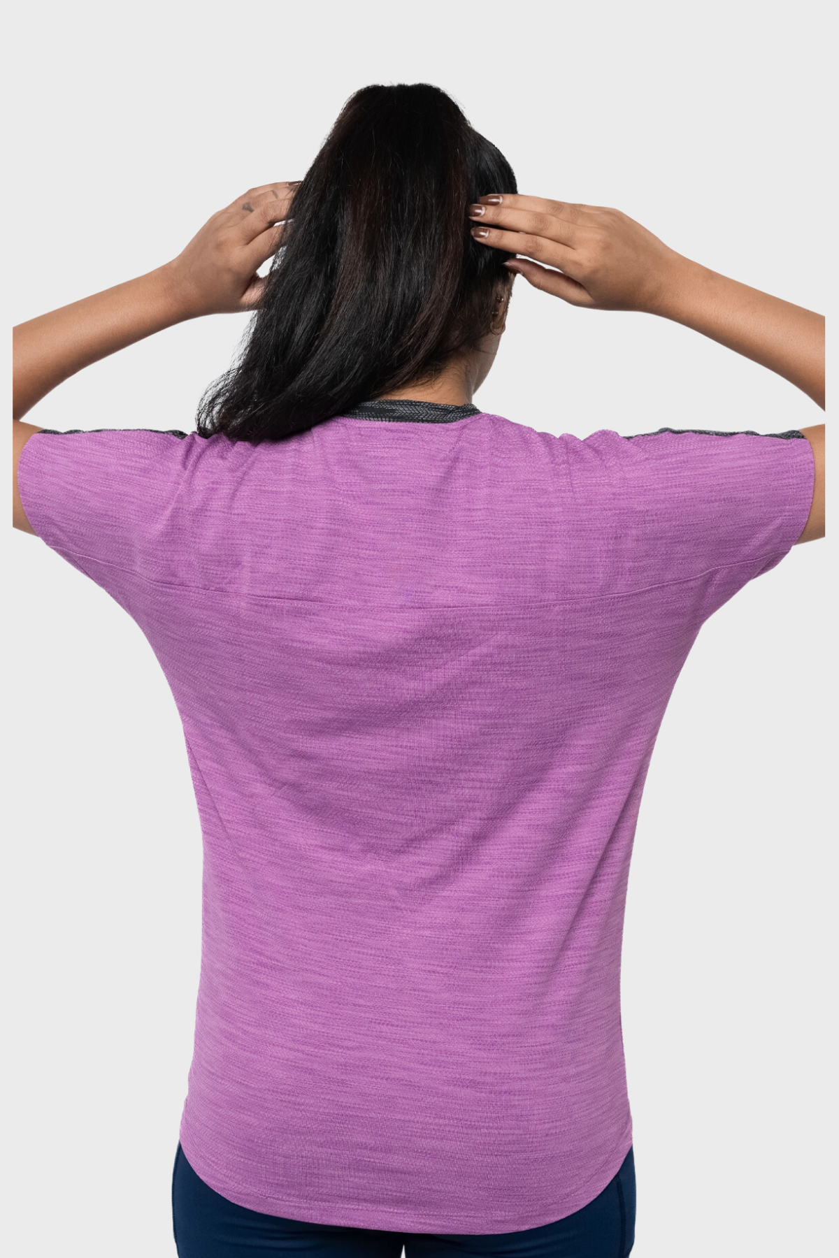 Allurie: Active Grown On Sleeve Tee-pomo