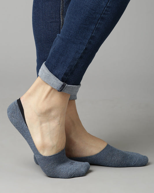 Loafer Socks - Blue/Grey