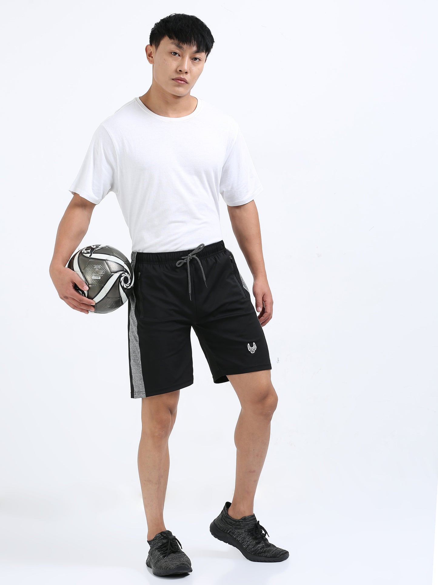 Men's Black Performance Shorts