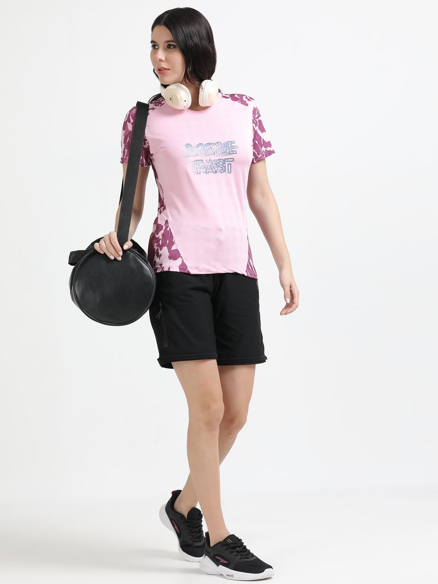 Cherry Camo Lumin Air Printed T- Shirt