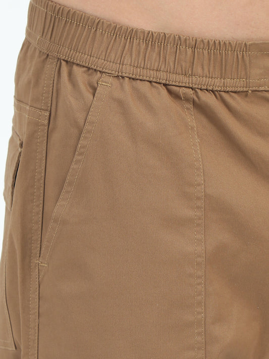Men Classic Jogger-Brown