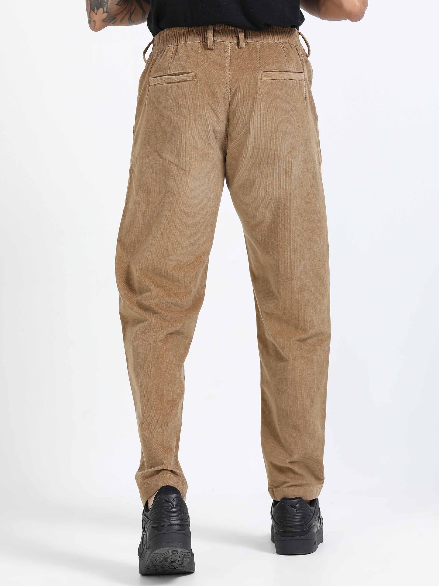 Premium Corduroy Pant In Khaki