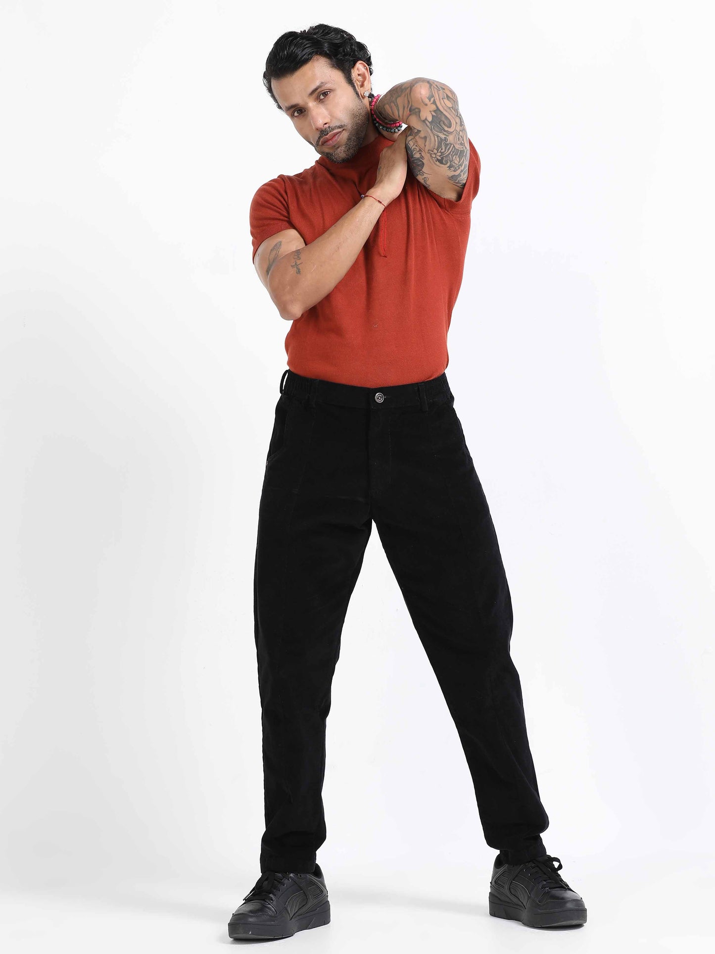 Premium Corduroy Pant In Black
