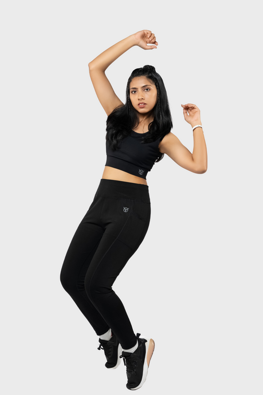 Verveflex:active Legging/tights-full Length - High Waist- 2 Pockets