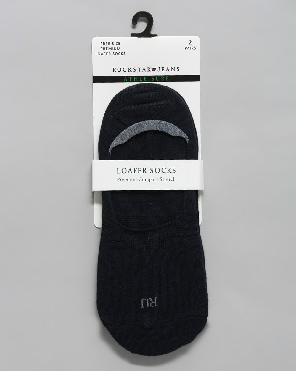 Loafer Socks - Black/Navy