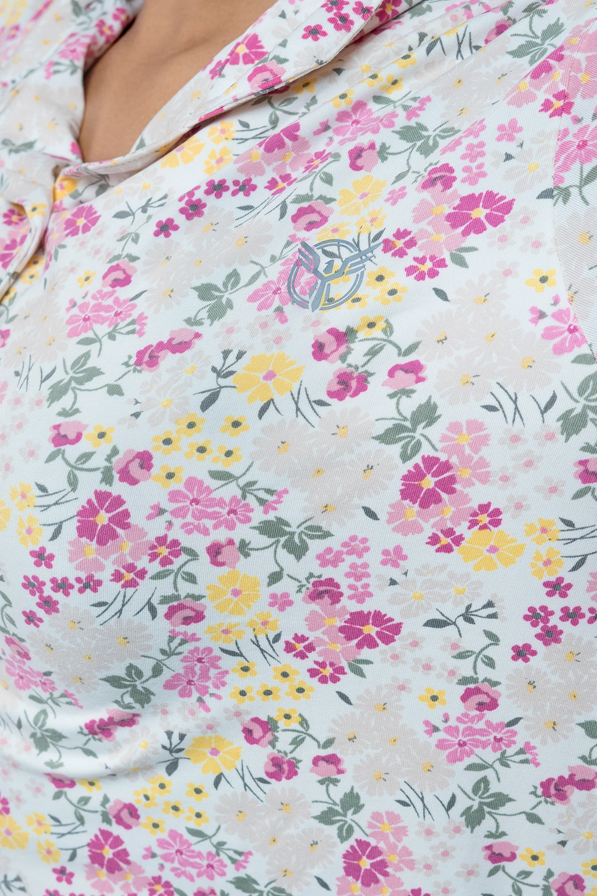 Snowlux :yummy Pj Set-full Open Top-full Length Pants-frilled Hem