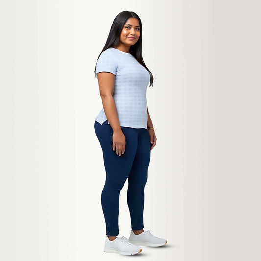 Plus Size Aircello: Active Short Sleeve Tee-relaxed Fit
