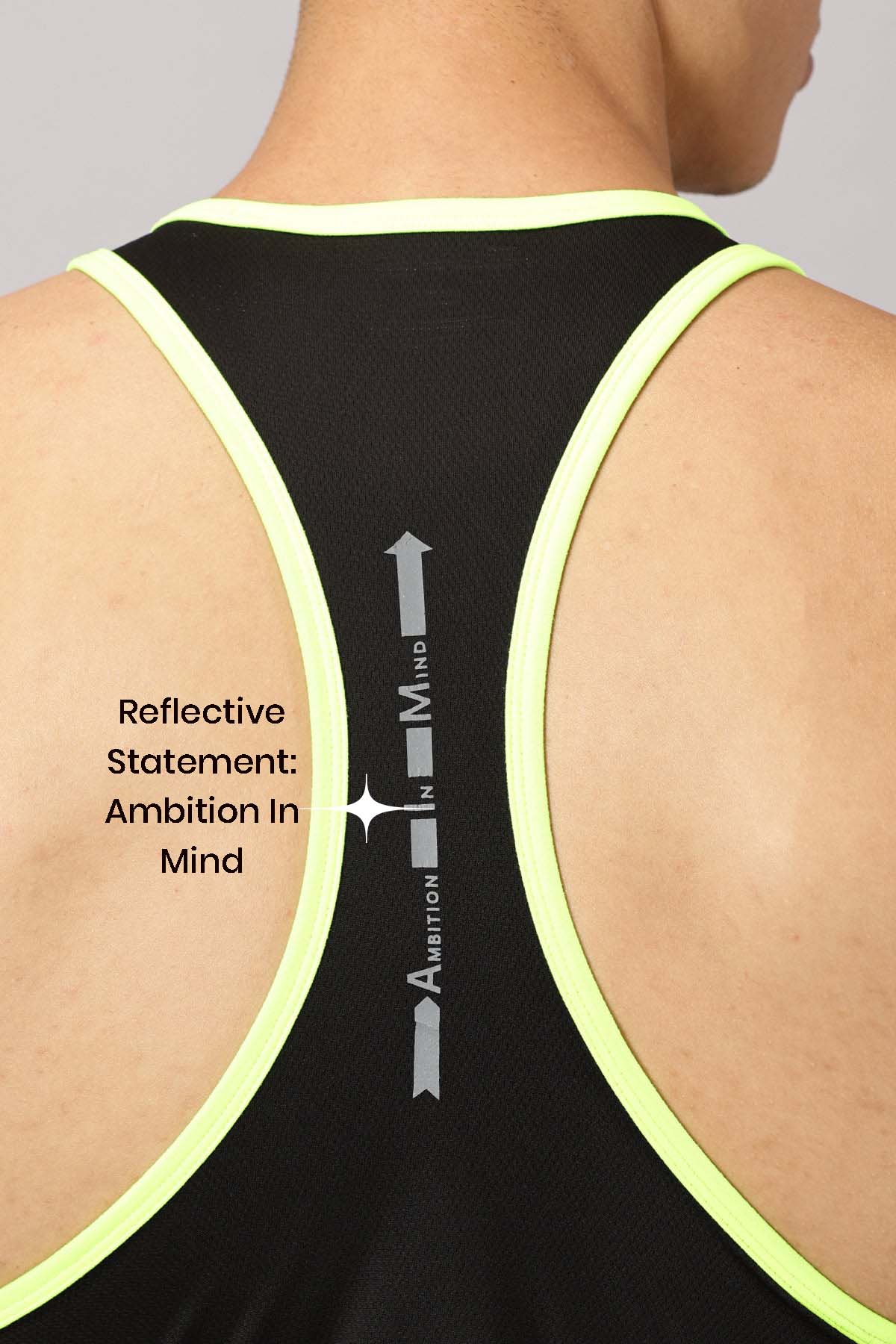 Plus Size Men Performance Racer Tank