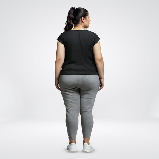 Swiftlux: Active Grown On Sleeve Tee -Plus Size