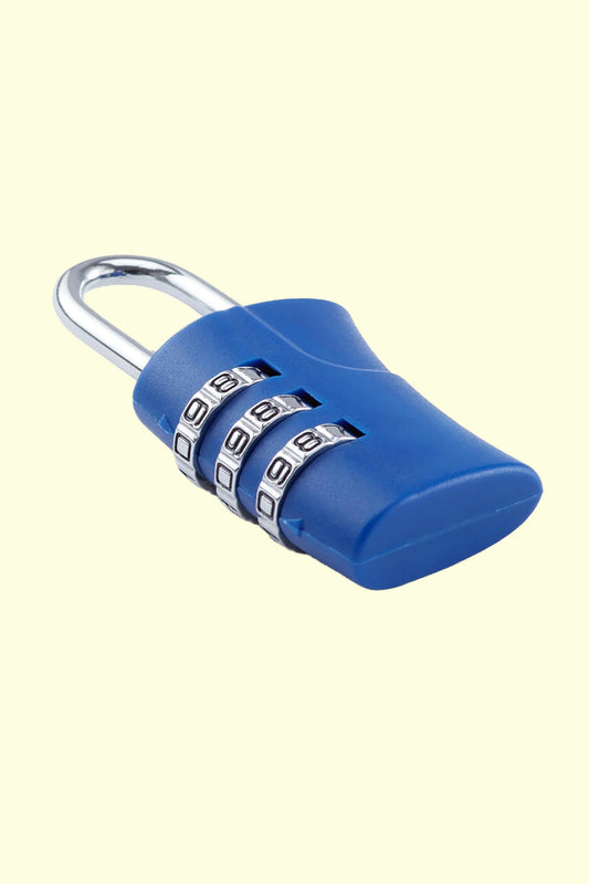 Secure American Tourister 3-Dial Blue Best Door Locks