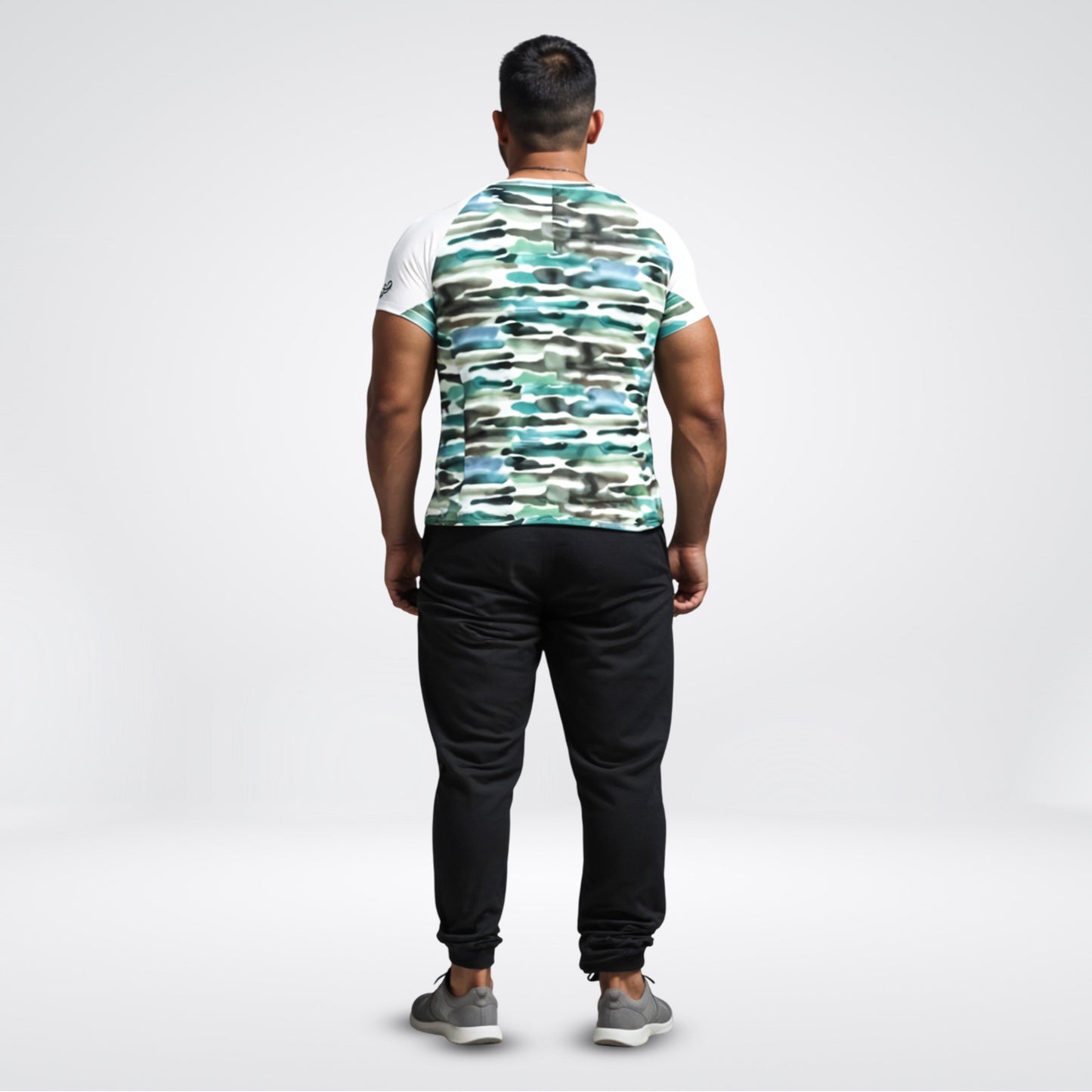 Nature Abstract Men Cycling Tee-Plus Size