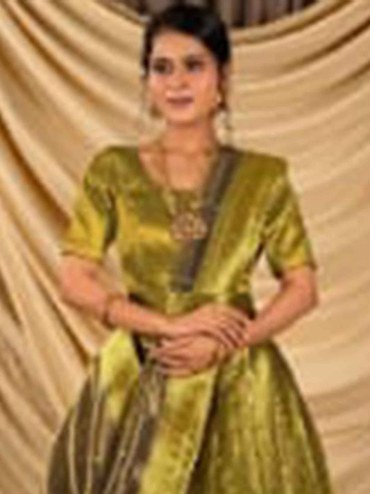 Stylish Tissue Liril Bridal Lehenga