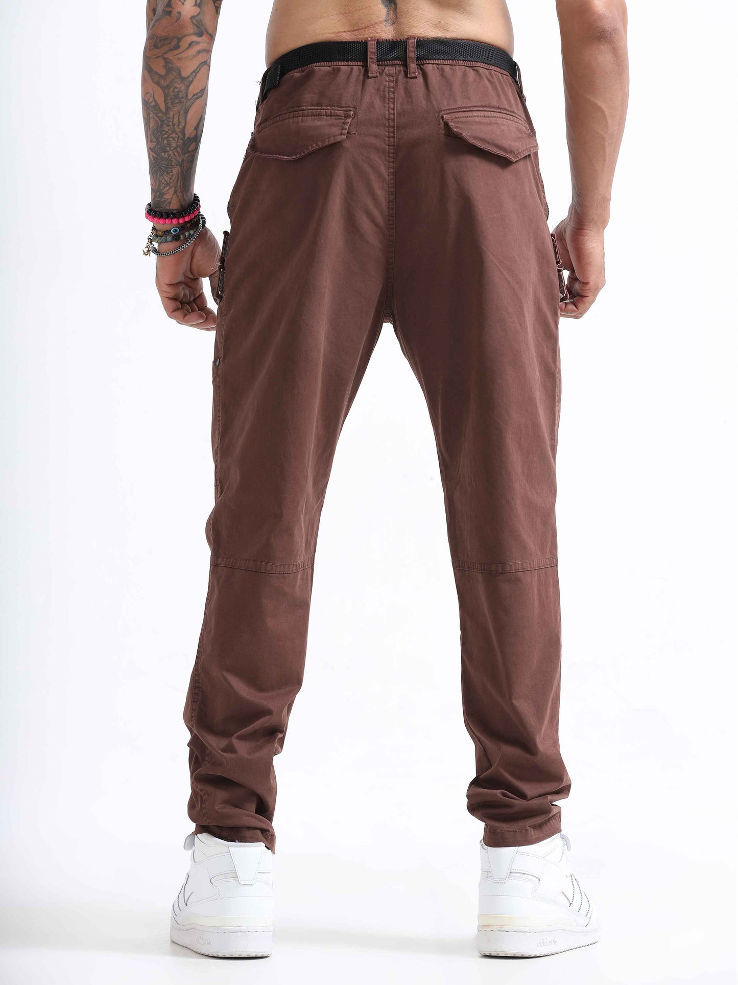 ZipCore Utility Pant In Brown