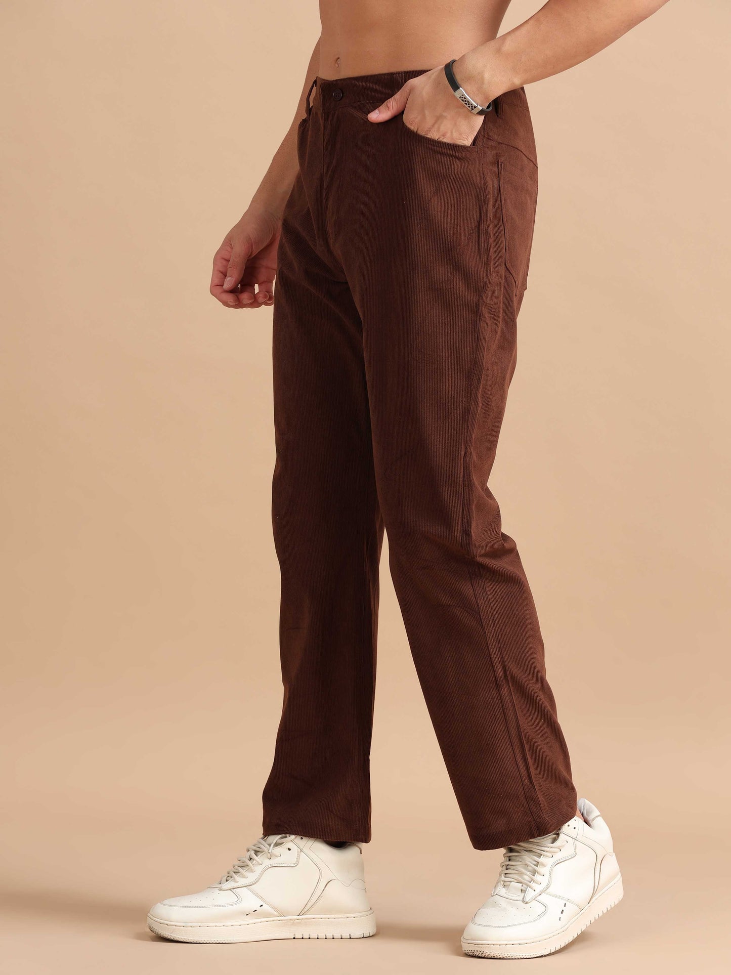 Brown Corduroy Trousers