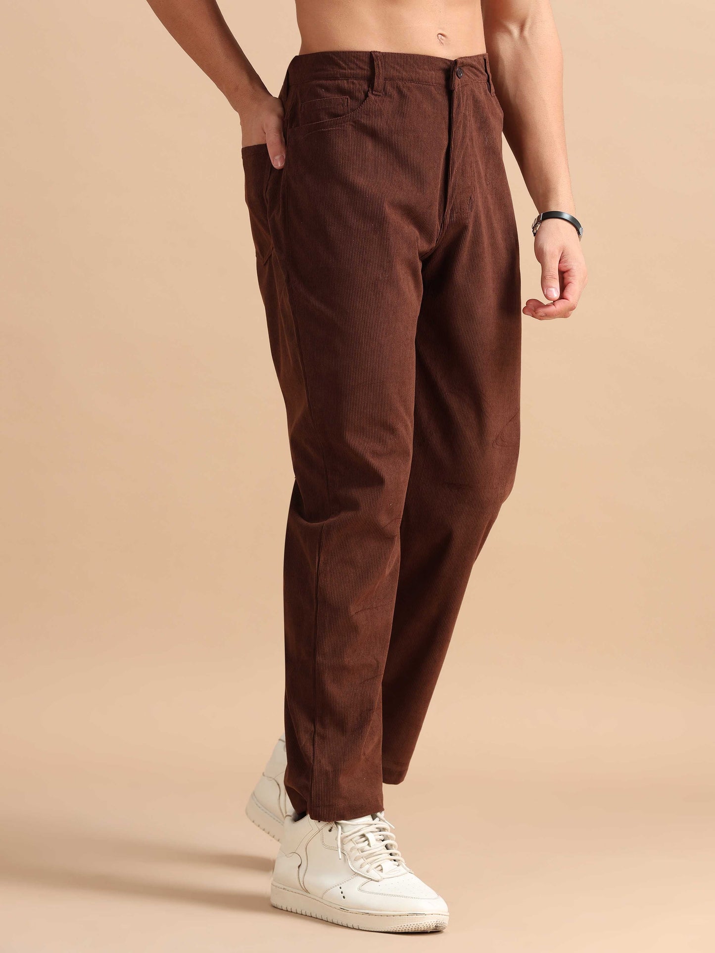 Brown Corduroy Trousers
