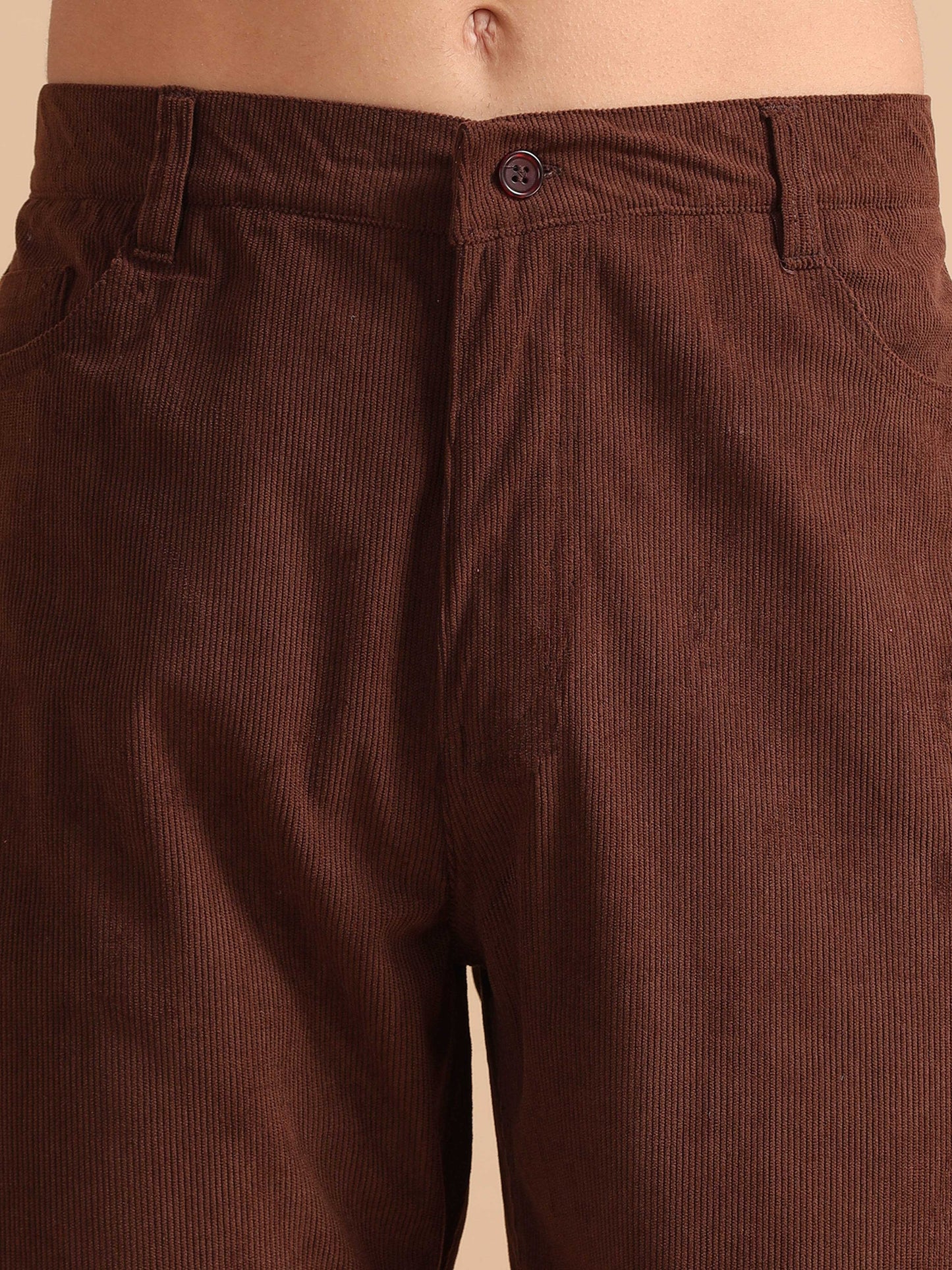 Brown Corduroy Trousers