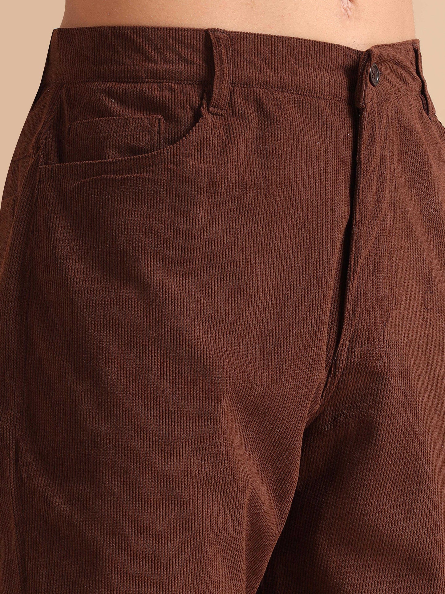 Brown Corduroy Trousers