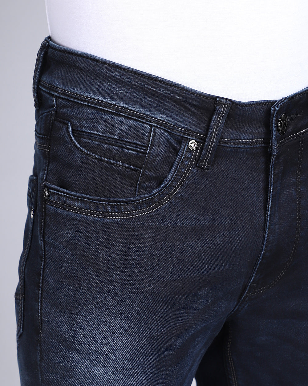 Slim Fit Jeans-Indigo Dark Blue