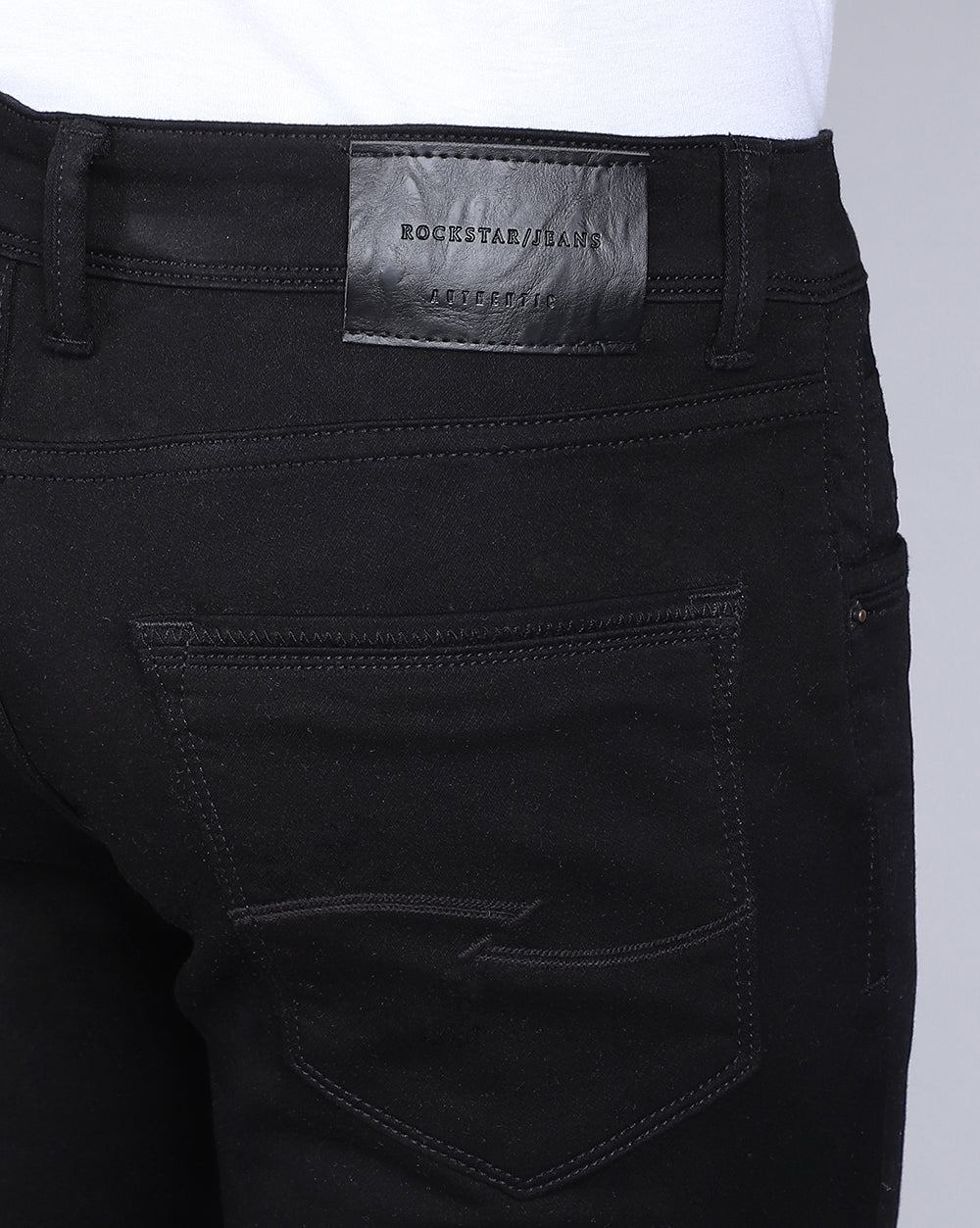 Slim Fit Jeans-Black