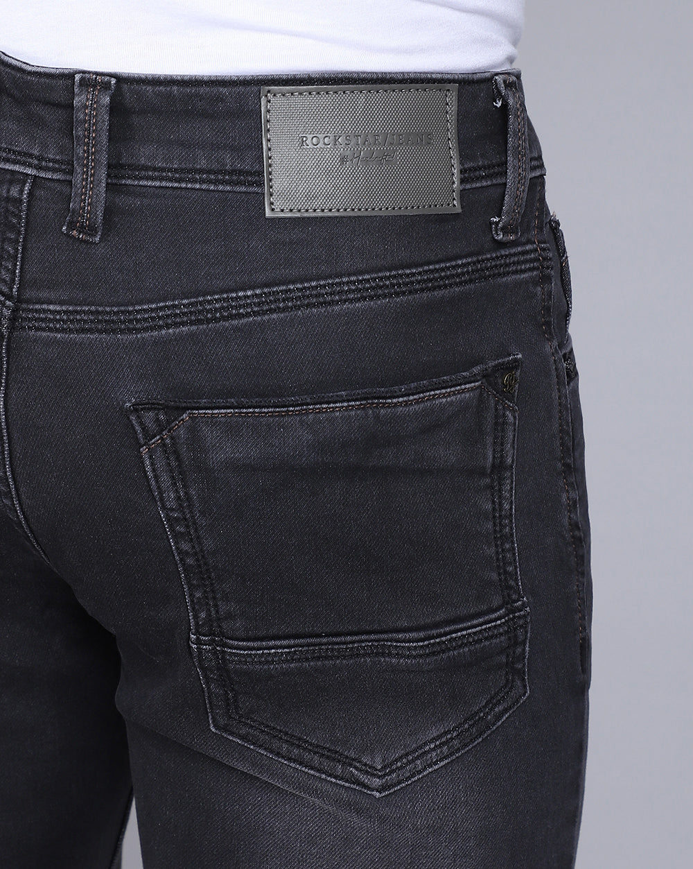 Tailored Fit Jeans-Carbon Black