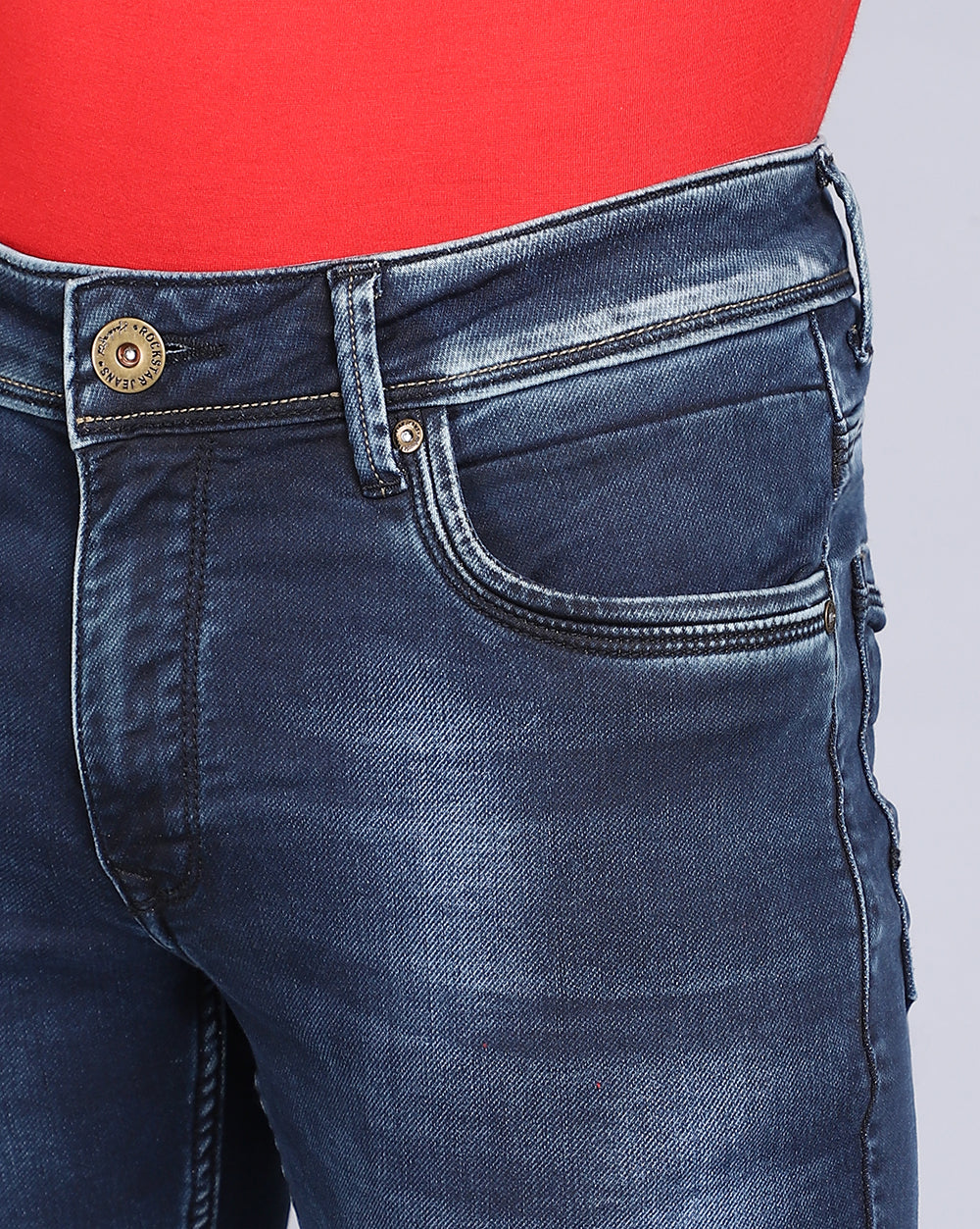 Slim Fit Jeans-Dark Blue