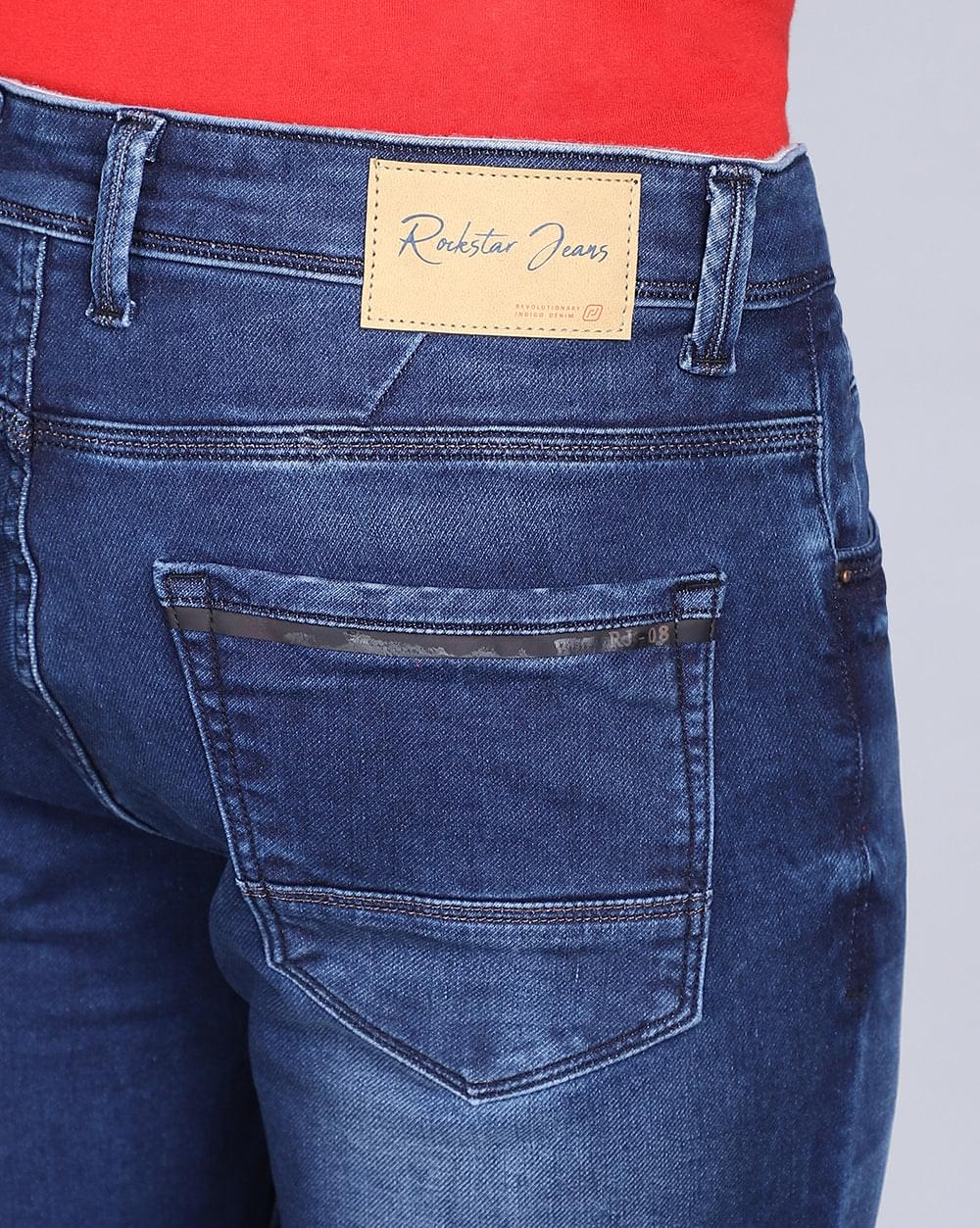 Ankle Fit Jeans-Popular Mid Blue