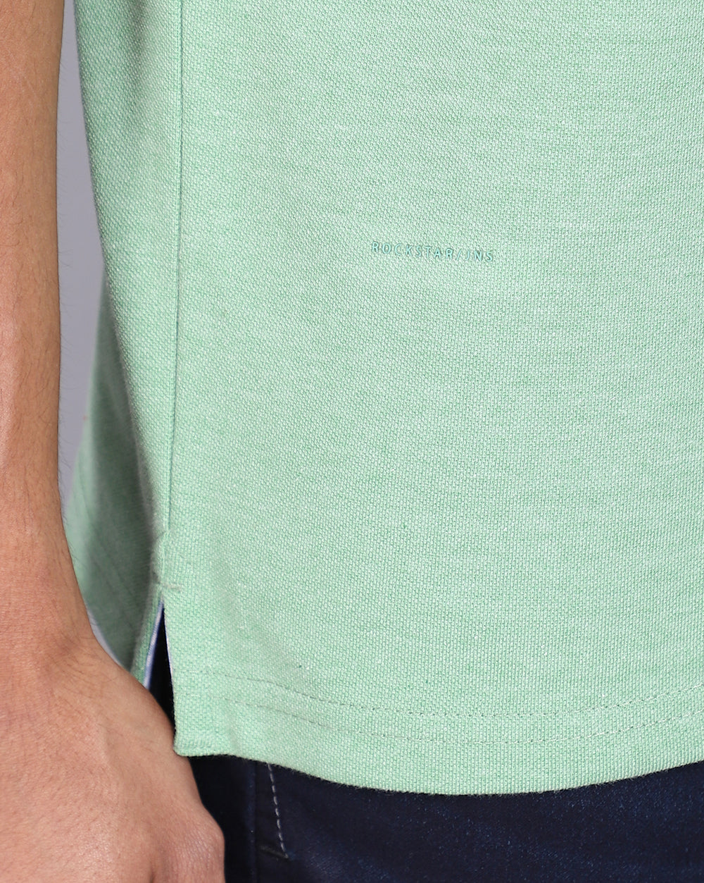 Regular Fit 2 Button Polo T-Shirt-Pista