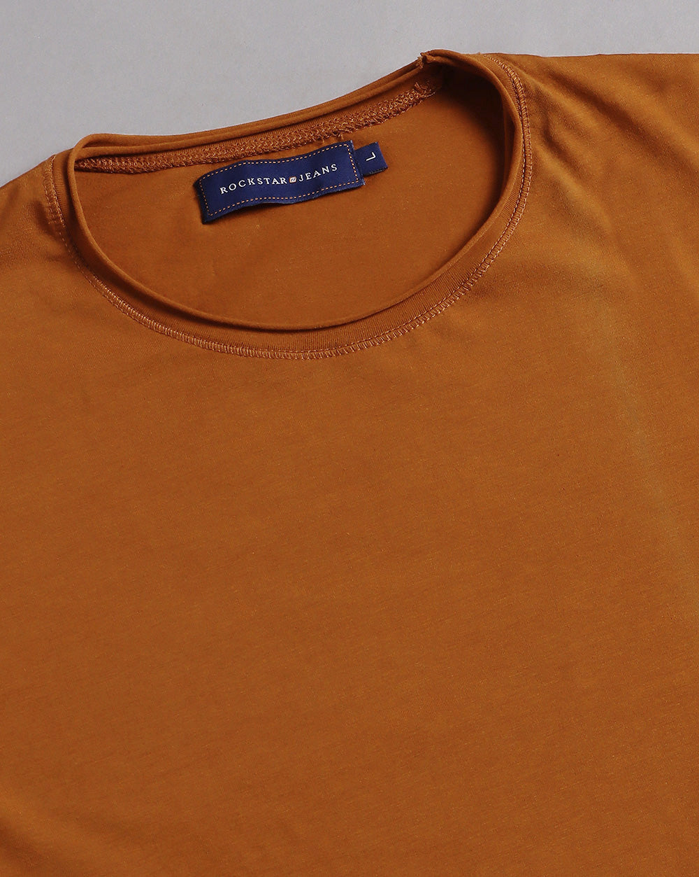 Crewneck Strech T-Shirt-Coffee