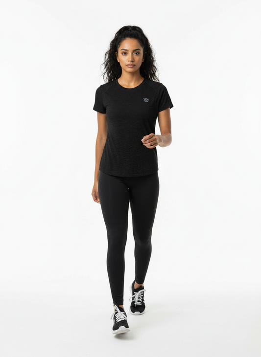 CoreFlex Performance Tee – Classic Black