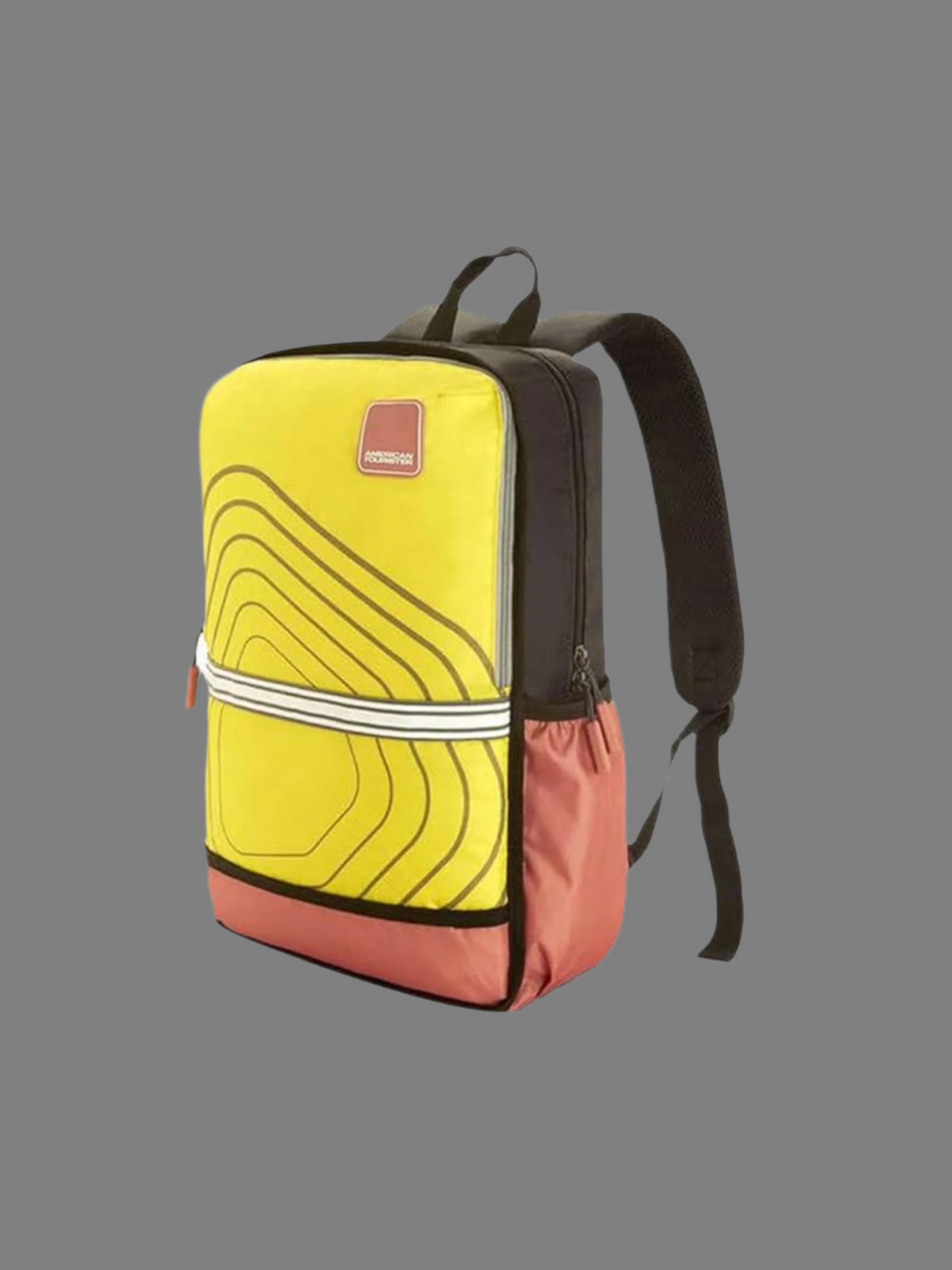 Stylish American Tourister ALEO 2.0 Backpack Yellow