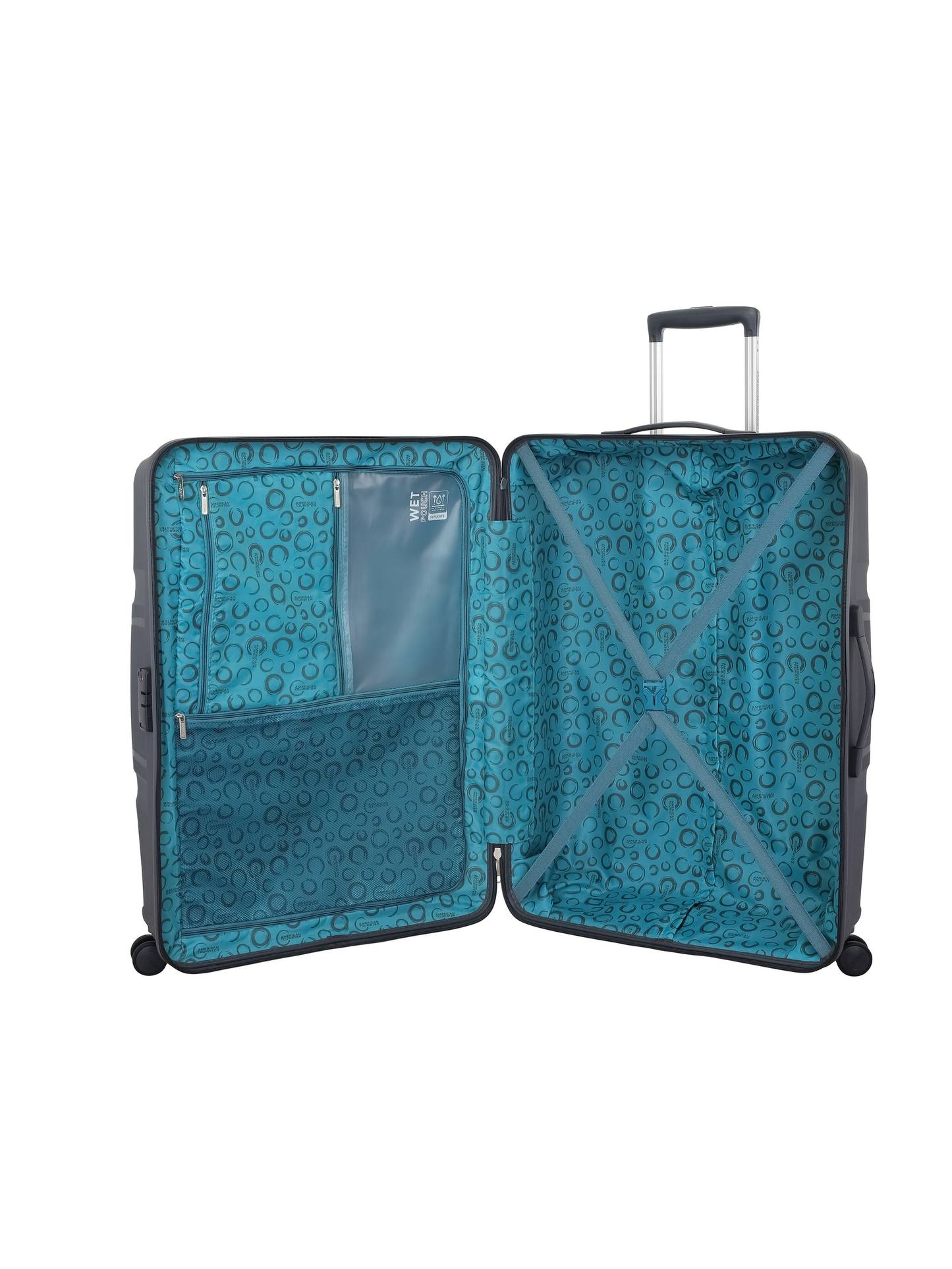 American Tourister Best Hard Case Luggage Grey