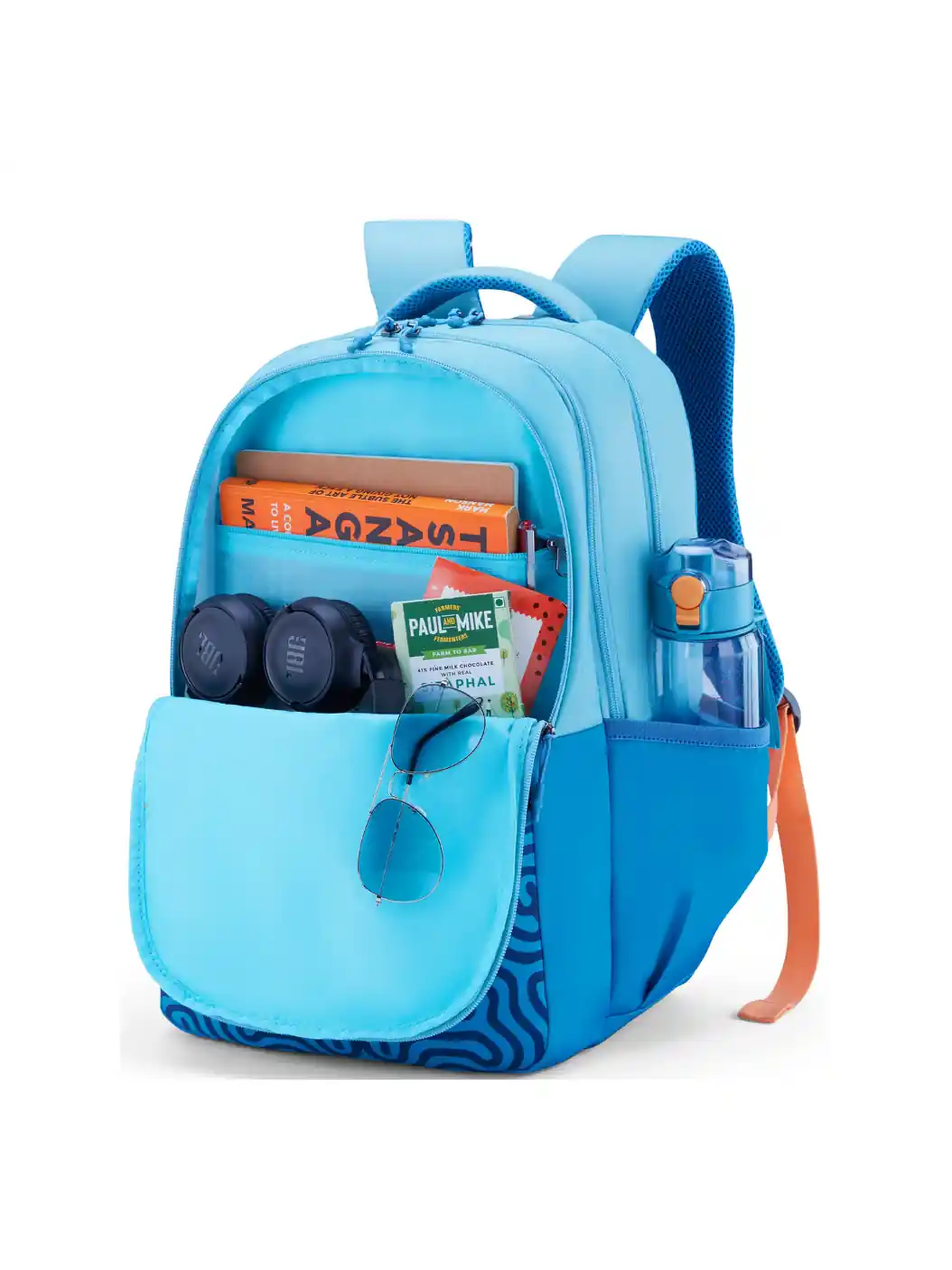 Best American Tourister SQUAD Travel Backpack Blue