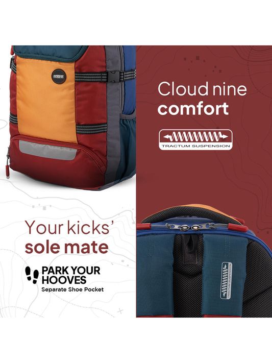 Multicolour American Tourister Trekking Bag for Men