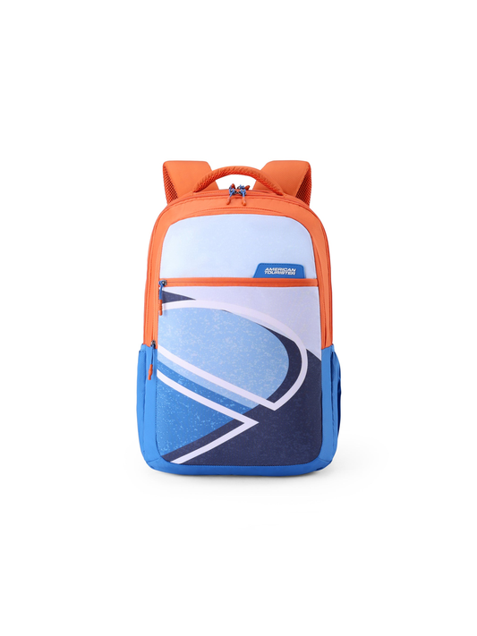 American Tourister QUAD -Rust Small Travel Backpack
