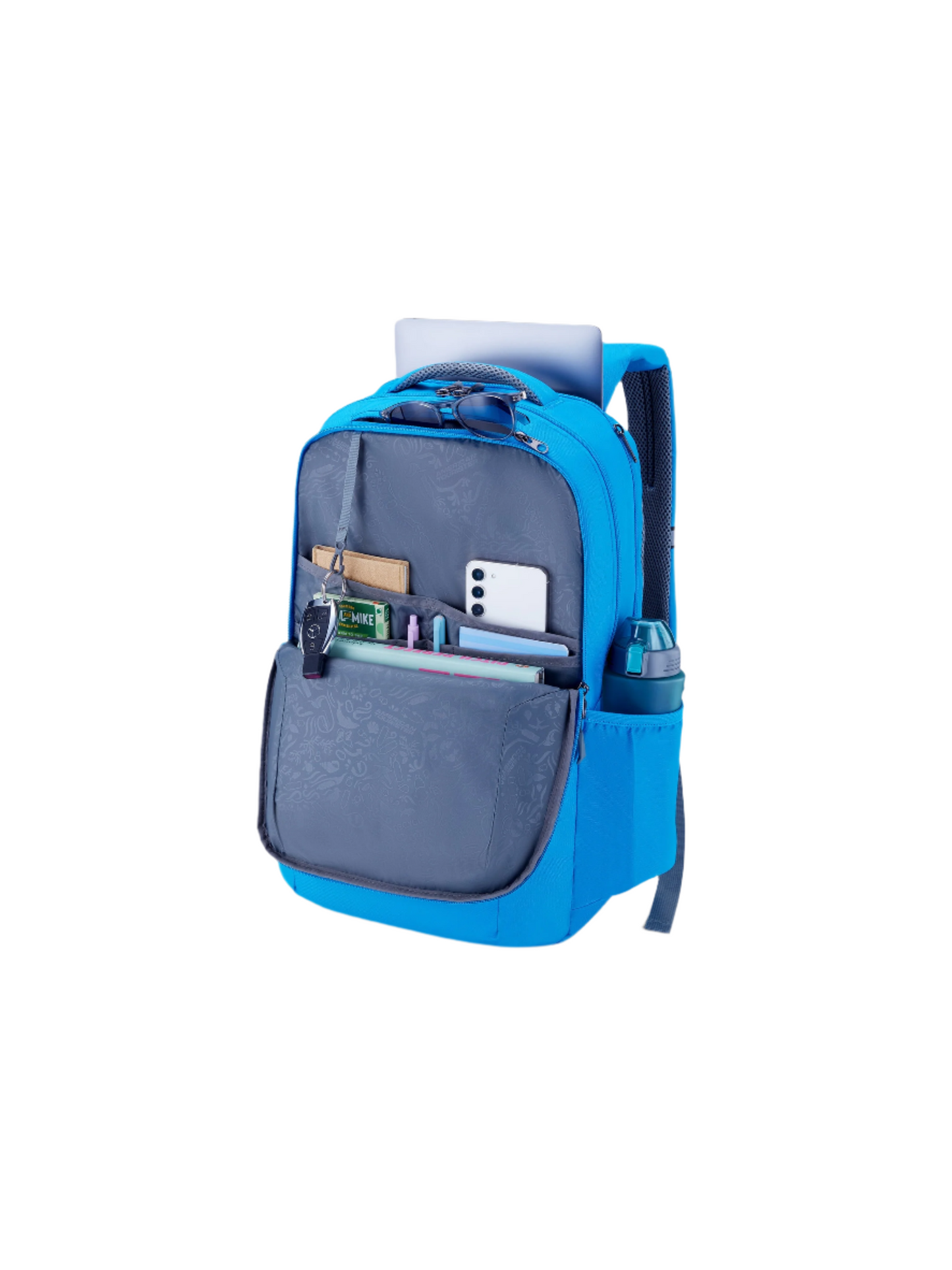 American Tourister Best Waterproof Laptop Backpack Blue
