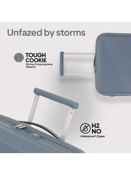 American Tourister Grey Hard Shell Trolley Bag