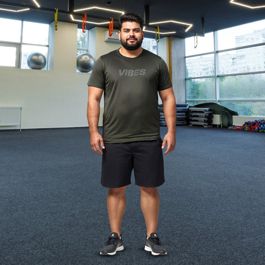 Active Crew neck printed reversable performance Tee