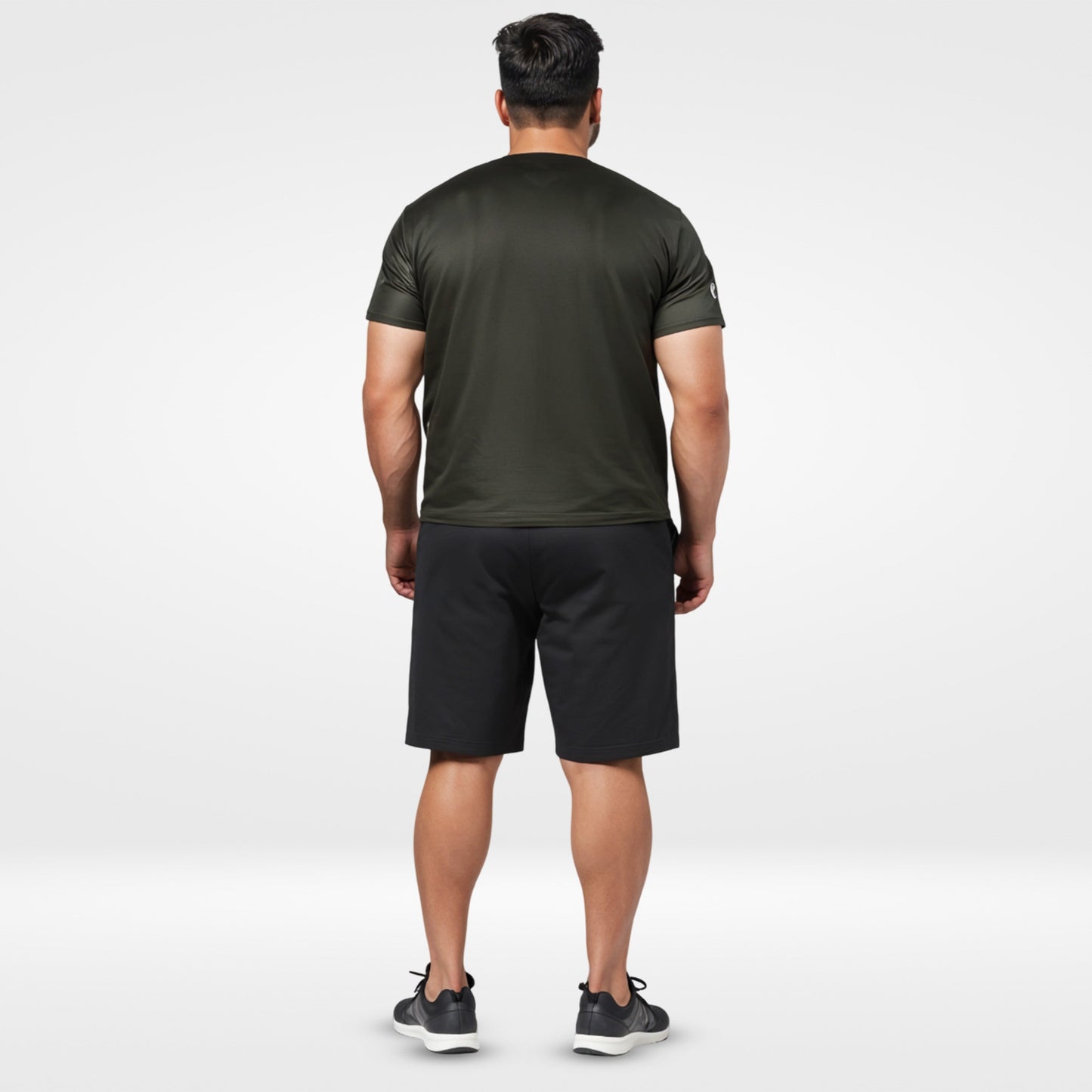 Active Crew neck printed reversable performance Tee