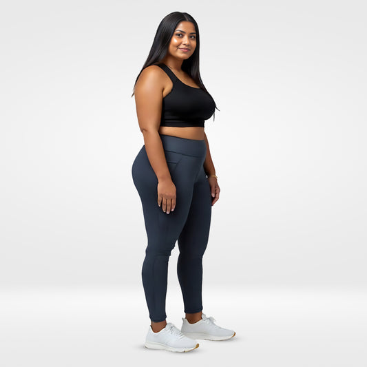 Verveflex:active Legging/tights-full Length - High Waist- 2 Pockets