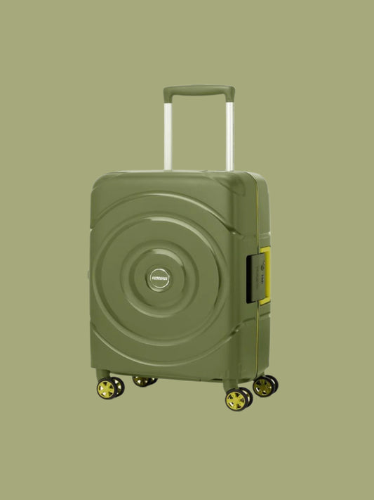 American Tourister Circurity Green Hard Trolley